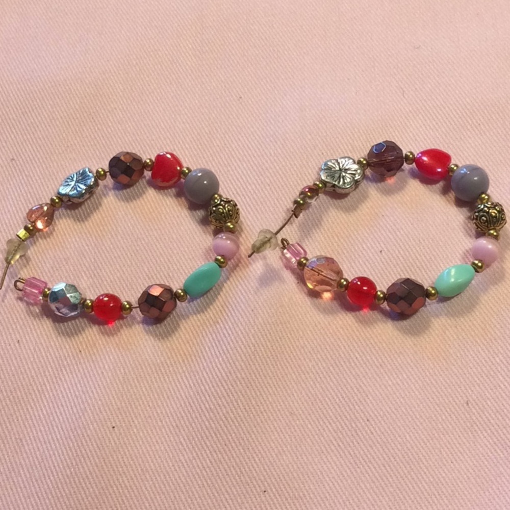 Colorful Beaded Earrings